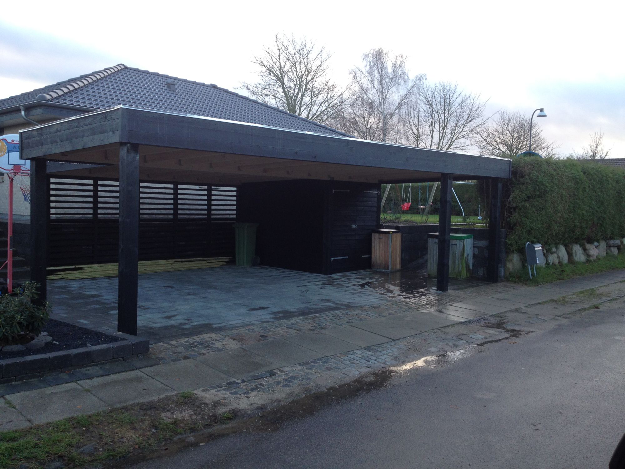 Carport, efter
