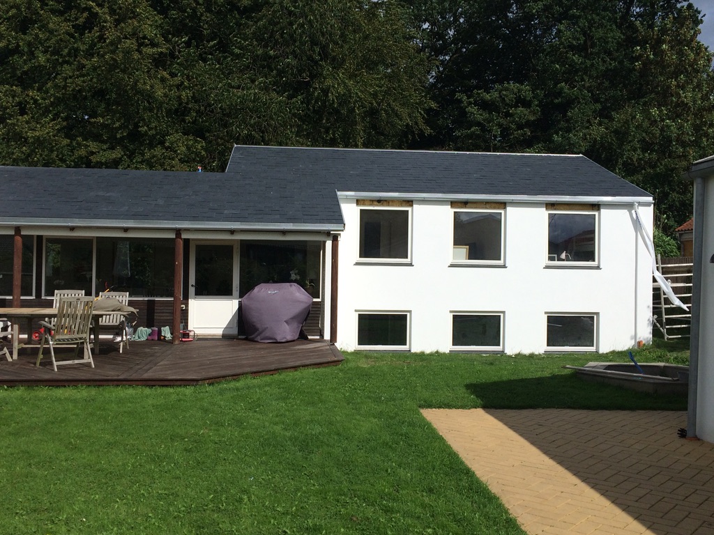 Tilbygning, efter